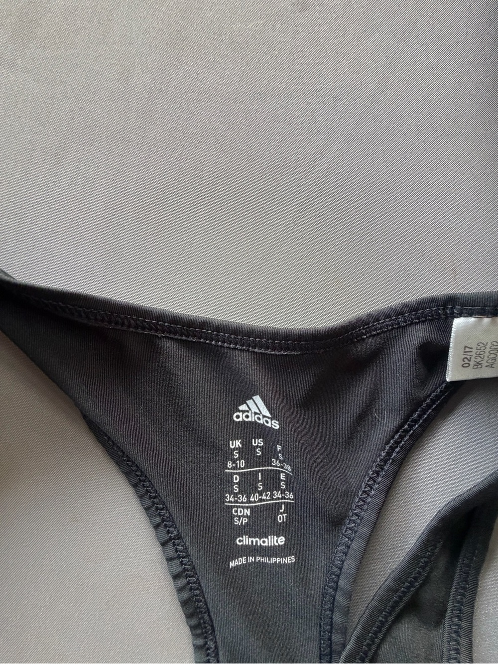 adidas Black Climacool Tank Top